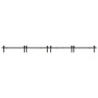 Kit de herrajes para puertas correderas acero negro 400 cm von , Türartikel - Ref: Foro24-3295804, Preis: 230,95 €, Rabatt: %