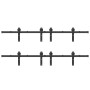 Kit de herrajes para puertas correderas acero negro 400 cm von , Türartikel - Ref: Foro24-3295804, Preis: 230,95 €, Rabatt: %