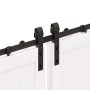 Kit de herrajes para puertas correderas acero negro 400 cm von , Türartikel - Ref: Foro24-3295804, Preis: 230,95 €, Rabatt: %
