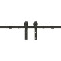 Kit de herrajes para puertas correderas acero negro 400 cm von , Türartikel - Ref: Foro24-3295804, Preis: 230,95 €, Rabatt: %