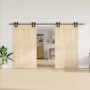 Kit de herrajes para puertas correderas acero negro 366 cm von , Türartikel - Ref: Foro24-3295789, Preis: 102,46 €, Rabatt: %