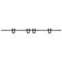 Kit de herrajes para puertas correderas acero negro 366 cm von , Türartikel - Ref: Foro24-3295789, Preis: 102,46 €, Rabatt: %