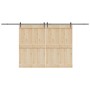 Kit de herrajes para puertas correderas acero negro 427 cm von , Türartikel - Ref: Foro24-3295782, Preis: 114,97 €, Rabatt: %