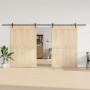 Kit de herrajes para puertas correderas acero negro 427 cm von , Türartikel - Ref: Foro24-3295782, Preis: 114,97 €, Rabatt: %