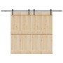 Kit de herrajes para puertas correderas acero negro 427 cm von , Türartikel - Ref: Foro24-3295780, Preis: 142,65 €, Rabatt: %