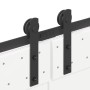 Kit de herrajes para puertas correderas acero negro 427 cm von , Türartikel - Ref: Foro24-3295780, Preis: 142,65 €, Rabatt: %
