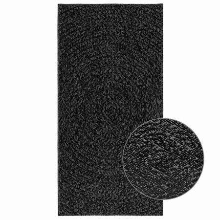 Alfombra ZIZUR apariencia yute interior exterior antracita de , Alfombras - Ref: Foro24-4010341, Precio: 45,13 €, Descuento: %