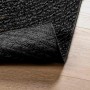 Alfombra ZIZUR apariencia yute interior exterior antracita de , Alfombras - Ref: Foro24-4010343, Precio: 52,66 €, Descuento: %