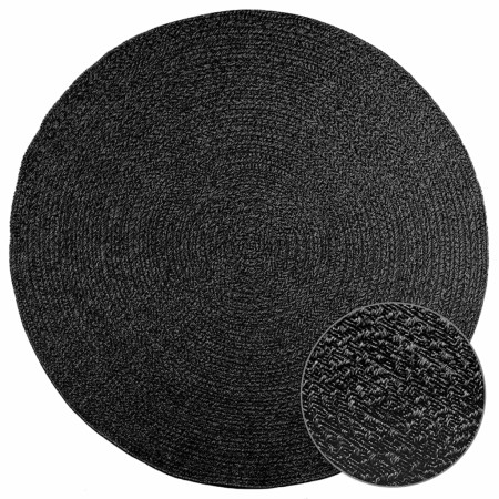 Alfombra ZIZUR apariencia yute interior exterior antracita de , Alfombras - Ref: Foro24-4010357, Precio: 121,52 €, Descuento: %