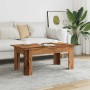 Mesa de centro madera contrachapada madera envejecida by , Coffee table - Ref: Foro24-855958, Price: 60,22 €, Discount: %