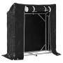 Leñero cubierta lluvia 100,5x40,5x110,5 cm acero galvanizado von , Brennholztaschen und -halter - Ref: Foro24-4104936, Preis:...