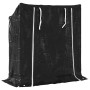 Leñero cubierta lluvia 100,5x40,5x110,5 cm acero galvanizado von , Brennholztaschen und -halter - Ref: Foro24-4104936, Preis:...