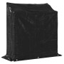 Leñero cubierta lluvia 100,5x40,5x110,5 cm acero galvanizado von , Brennholztaschen und -halter - Ref: Foro24-4104936, Preis:...
