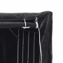 Leñero cubierta lluvia 100,5x40,5x110,5 cm acero galvanizado von , Brennholztaschen und -halter - Ref: Foro24-4104936, Preis:...