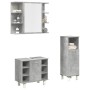 Set muebles de baño 2 piezas madera contrachapada gris hormigón von , Badezimmermöbel - Ref: Foro24-3324854, Preis: 142,40 €,...