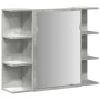 Set muebles de baño 2 piezas madera contrachapada gris hormigón von , Badezimmermöbel - Ref: Foro24-3324854, Preis: 142,40 €,...