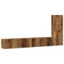 Conjunto de mueble de TV 3 piezas montado la pared madera vieja von , TV-Möbel - Ref: Foro24-3329197, Preis: 140,97 €, Rabatt: %