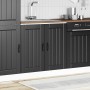 Panel para lavavajillas Lucca madera contrachapada negra von , Küchenschränke - Ref: Foro24-853688, Preis: 84,31 €, Rabatt: %