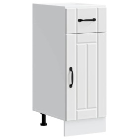 Mueble bajo de cocina Lucca madera de ingeniería blanca de , Armarios de cocina - Ref: Foro24-853697, Precio: 71,67 €, Descue...