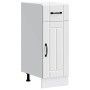 Mueble bajo de cocina Lucca madera de ingeniería blanca by , Kitchen cabinets - Ref: Foro24-853697, Price: 71,67 €, Discount: %