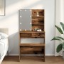 Juego de tocador con LED madera contrachapada madera vieja von , Schlafzimmerkommoden - Ref: Foro24-3329183, Preis: 135,90 €,...