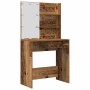 Juego de tocador con LED madera contrachapada madera vieja von , Schlafzimmerkommoden - Ref: Foro24-3329183, Preis: 135,90 €,...