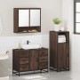 Set de muebles baño 3 pzas madera contrachapada roble marrón von , Badezimmermöbel - Ref: Foro24-3300994, Preis: 268,83 €, Ra...