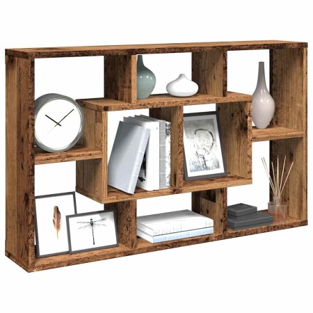 Estantería pared madera contrachapada madera vieja 85x16x52,5cm by , Closets and storage - Ref: Foro24-857013, Price: 41,27 €...