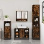 Set de muebles baño 2 pzas madera contrachapada roble ahumado von , Badezimmermöbel - Ref: Foro24-3300942, Preis: 149,10 €, R...