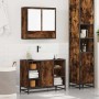 Set de muebles baño 2 pzas madera contrachapada roble ahumado von , Badezimmermöbel - Ref: Foro24-3300942, Preis: 149,10 €, R...