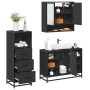 Juego de muebles de baño 3 pzas madera contrachapada negro von , Badezimmermöbel - Ref: Foro24-3301060, Preis: 243,67 €, Raba...