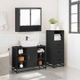 Juego de muebles de baño 3 pzas madera contrachapada negro von , Badezimmermöbel - Ref: Foro24-3301060, Preis: 243,67 €, Raba...