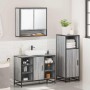 Set de muebles de baño 3 pzas madera contrachapada gris sonoma von , Badezimmermöbel - Ref: Foro24-3301003, Preis: 225,44 €, ...