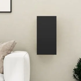 Mueble para TV de madera contrachapada negro 30,5x30x60 cm de vidaXL, Muebles TV - Ref: Foro24-803328, Precio: 33,75 €, Descu...