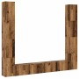 Muebles de TV de pared 6 uds madera vieja madera de ingeniería von , TV-Möbel - Ref: Foro24-3328987, Preis: 342,44 €, Rabatt: %