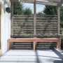 Banco de jardín 2 plazas madera maciza Douglas 203,5x44x45 cm by vidaXL, garden benches - Ref: Foro24-824023, Price: 98,42 €,...