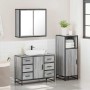 Set de muebles de baño 3 pzas madera contrachapada gris sonoma von , Badezimmermöbel - Ref: Foro24-3300963, Preis: 283,26 €, ...