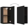 Mueble para TV de madera contrachapada negro 30,5x30x60 cm de vidaXL, Muebles TV - Ref: Foro24-803328, Precio: 33,75 €, Descu...