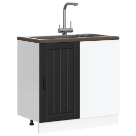 Panel para lavavajillas Lucca madera contrachapada negra von , Küchenschränke - Ref: Foro24-854309, Preis: 88,85 €, Rabatt: %