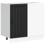 Panel para lavavajillas Lucca madera contrachapada negra de , Armarios de cocina - Ref: Foro24-854309, Precio: 91,81 €, Descu...