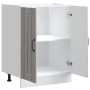 Panel para lavavajillas Lucca madera contrachapada sonoma gris de , Armarios de cocina - Ref: Foro24-853683, Precio: 83,37 €,...