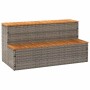 Escalón bañera hidromasaje gris 100x50x50,5 cm ratán sintético von , Pool- und Spa-Zubehör - Ref: Foro24-4103945, Preis: 131,...