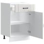 Mueble bajo de cocina Lucca blanca de alto brillo von , Küchenschränke - Ref: Foro24-853719, Preis: 100,20 €, Rabatt: %