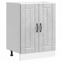 Mueble bajo fregadero Lucca madera contrachapada gris hormigón von , Küchenschränke - Ref: Foro24-853681, Preis: 75,95 €, Rab...