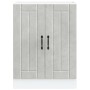 Mueble bajo fregadero Lucca madera contrachapada gris hormigón von , Küchenschränke - Ref: Foro24-853681, Preis: 75,95 €, Rab...