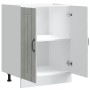 Mueble bajo fregadero Lucca madera contrachapada gris hormigón von , Küchenschränke - Ref: Foro24-853681, Preis: 75,95 €, Rab...