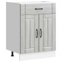 Mueble bajo de cocina Lucca madera contrachapada gris sonoma von , Küchenschränke - Ref: Foro24-853733, Preis: 90,35 €, Rabat...