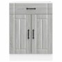 Mueble bajo de cocina Lucca madera contrachapada gris sonoma von , Küchenschränke - Ref: Foro24-853733, Preis: 90,35 €, Rabat...