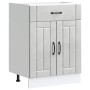 Mueble bajo de cocina Lucca madera contrachapada gris cemento von , Küchenschränke - Ref: Foro24-853731, Preis: 92,17 €, Raba...