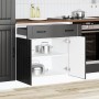 Mueble bajo de cocina Lucca madera ingeniería negra von , Küchenschränke - Ref: Foro24-853738, Preis: 96,41 €, Rabatt: %